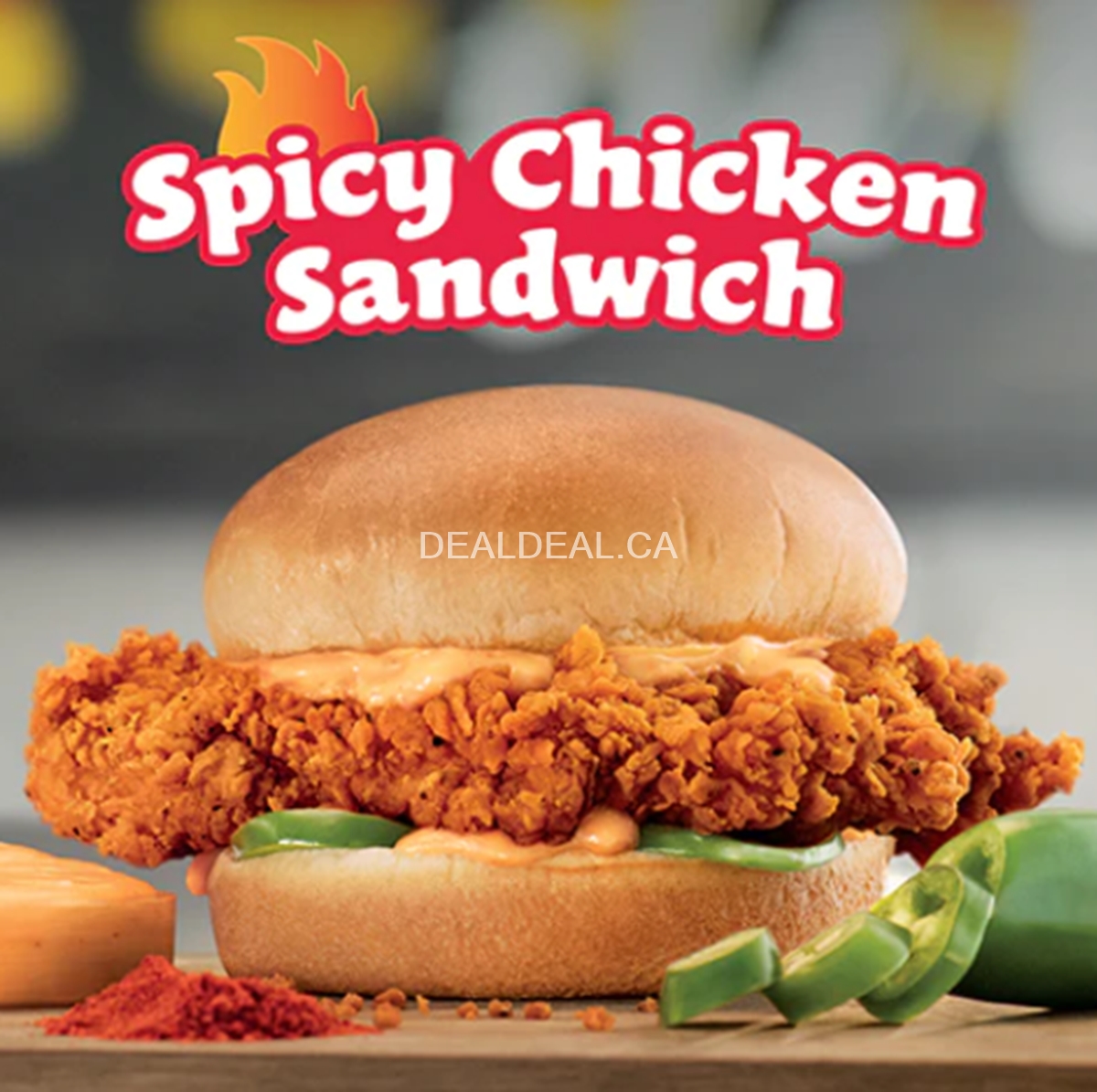 Buy One Chicken Sandwich (Original or Spicy), Get A Free Spicy Chicken Sandwich at Jollibee photo 1