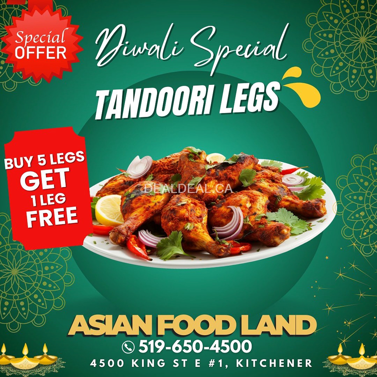 Exclusive Diwali deals at Asian Food Land - Kitchener photo 1