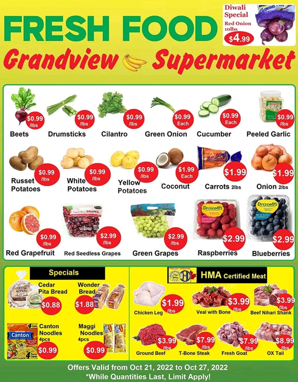 Grandview Supermarket's Weekly Flyer photo 1