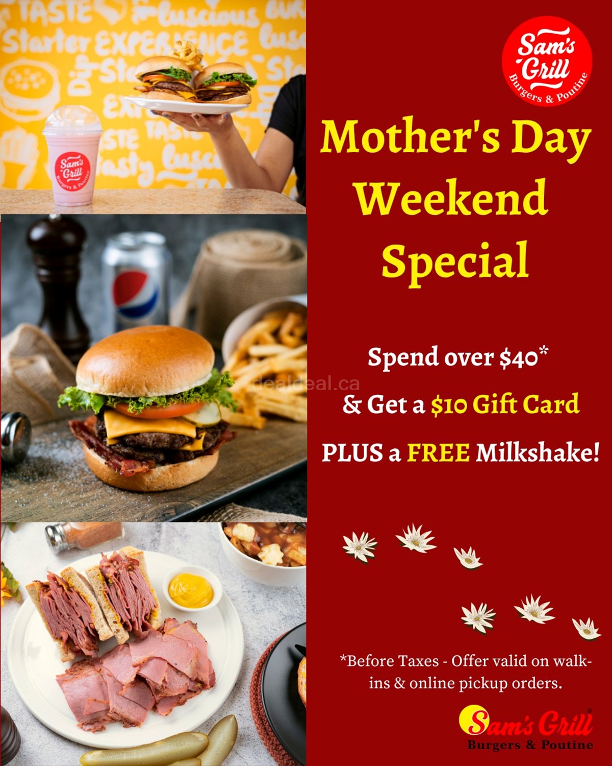 Mother's Day Weekend Special at Sam's Grill photo 1