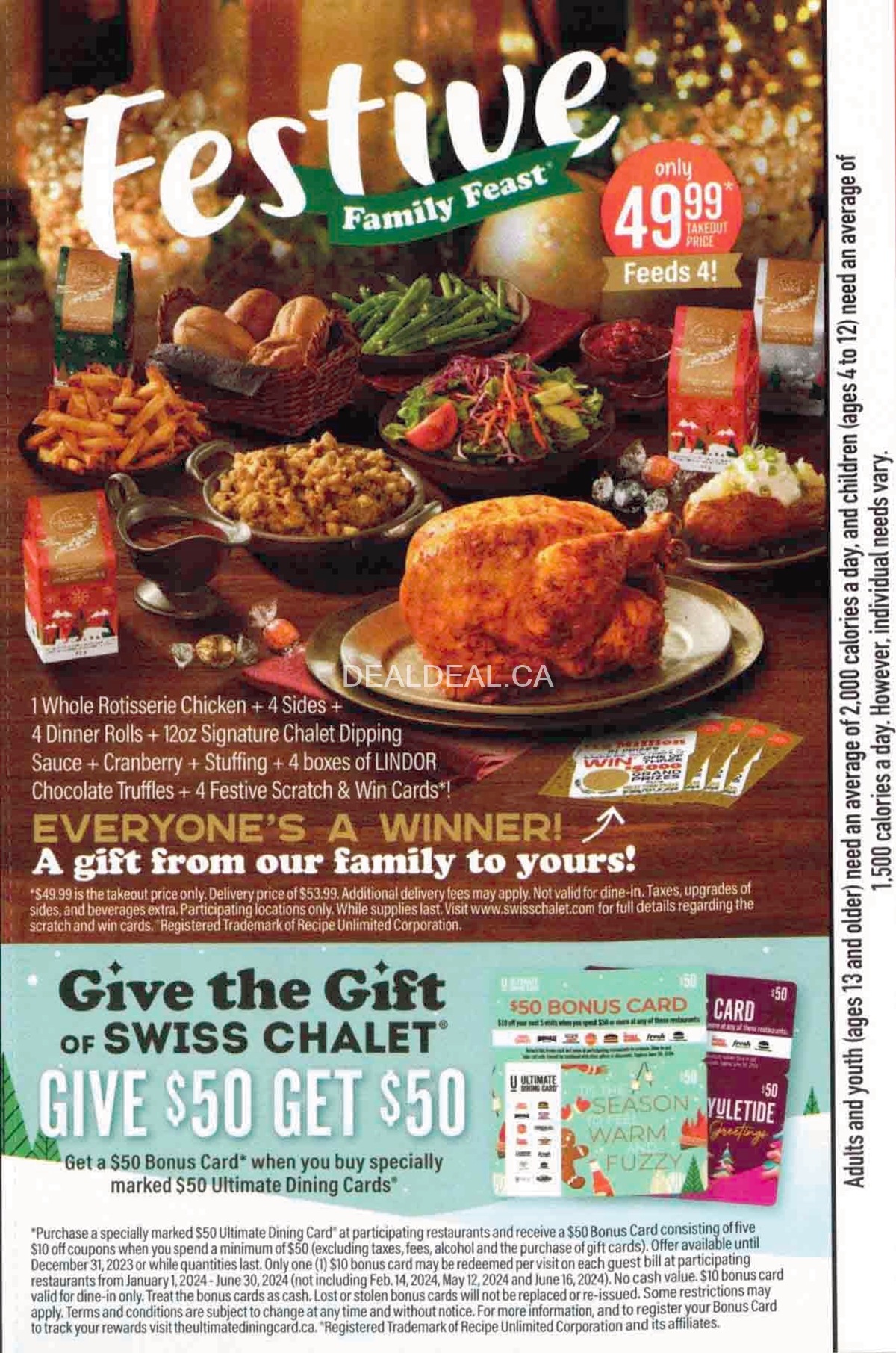 Family Feast Deal at Swiss Chalet photo 1