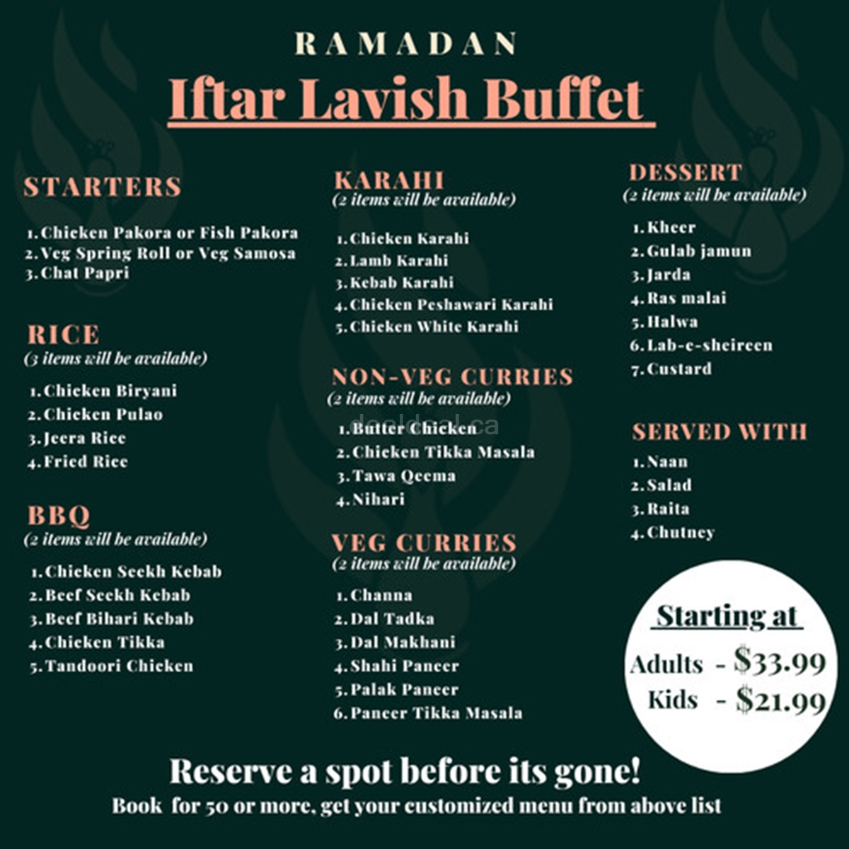 Iftar lavish buffet at Karahi Point photo 1