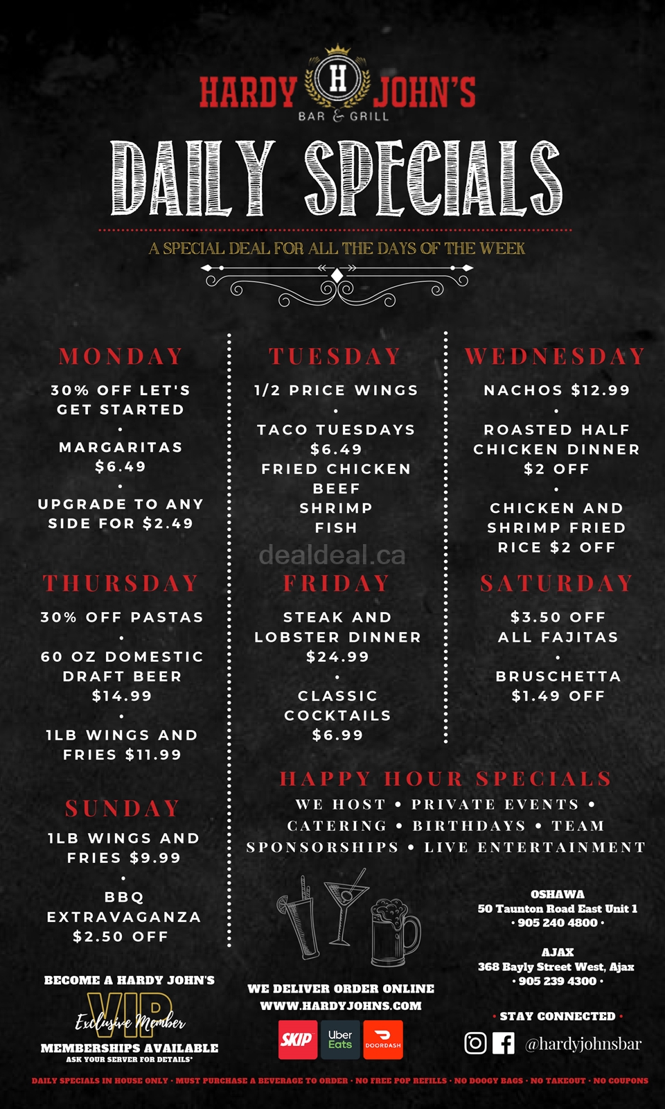 Daily Specials - A Special deal from all the days of the week photo 1