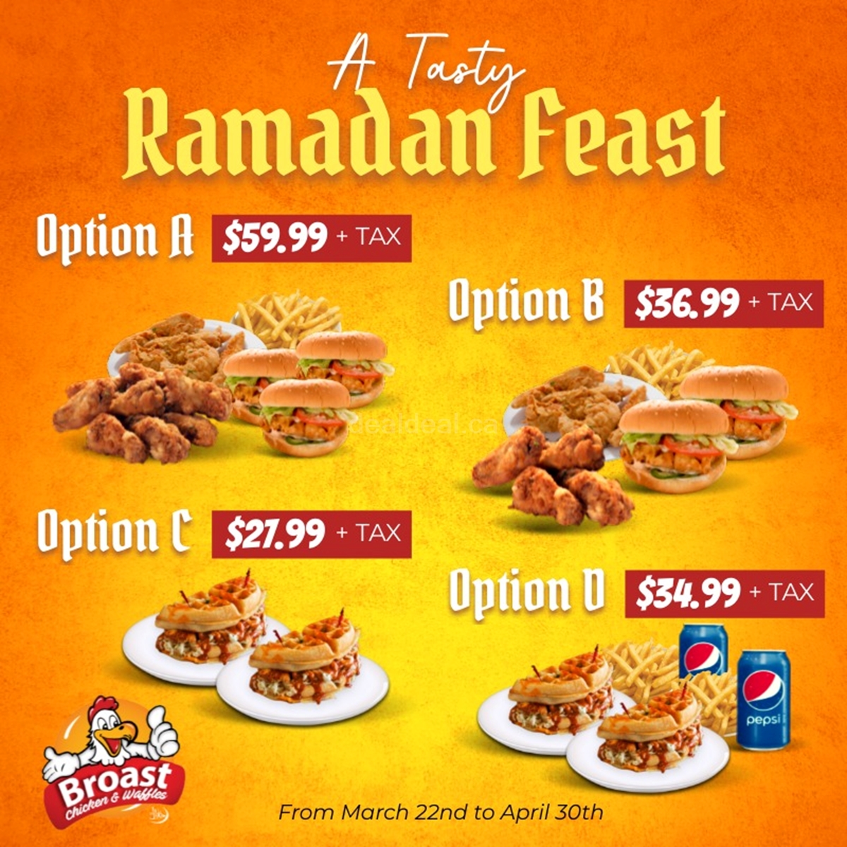 Ramadan Feast at Broast Chicken and Waffles photo 1