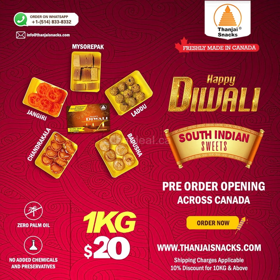 Diwali SweetBox from Thanjai Snacks photo 1