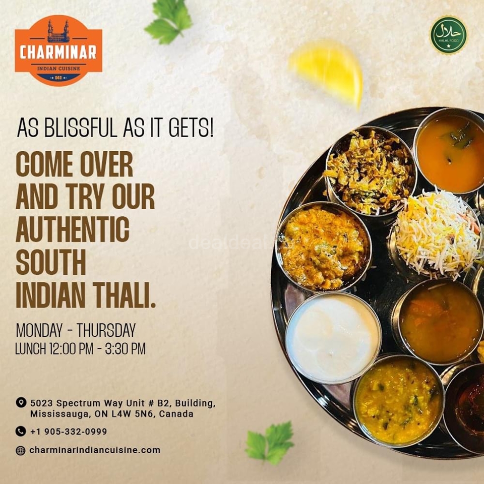 South Indian Thali - Food Menu photo 1