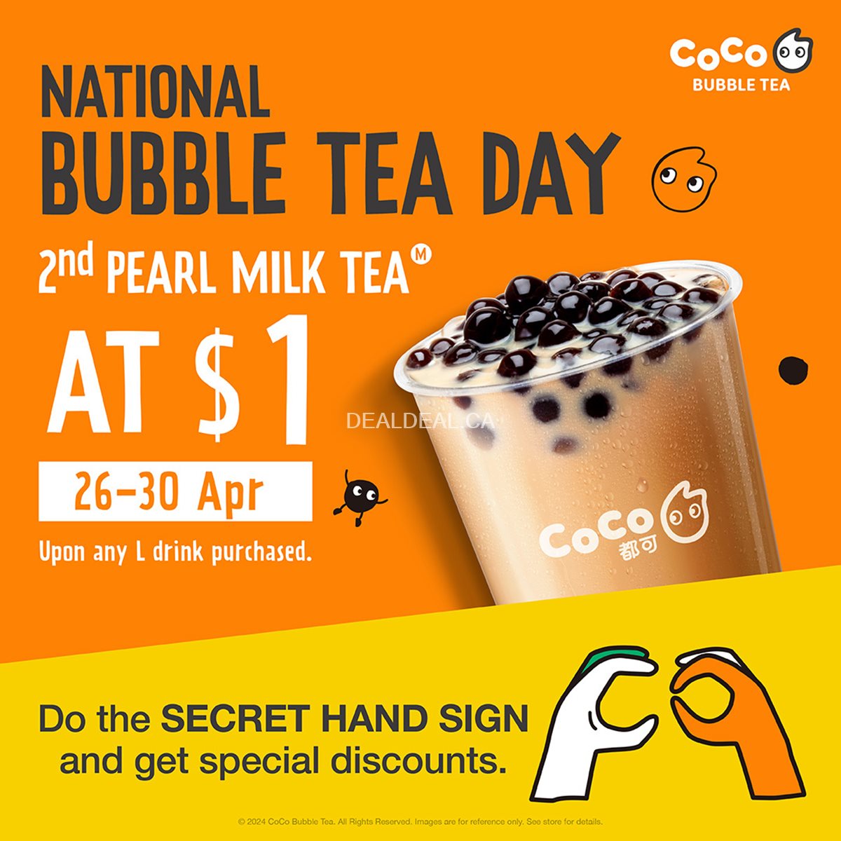 CoCo Fresh Tea & Juice is celebrating International Bubble Tea Day photo 1