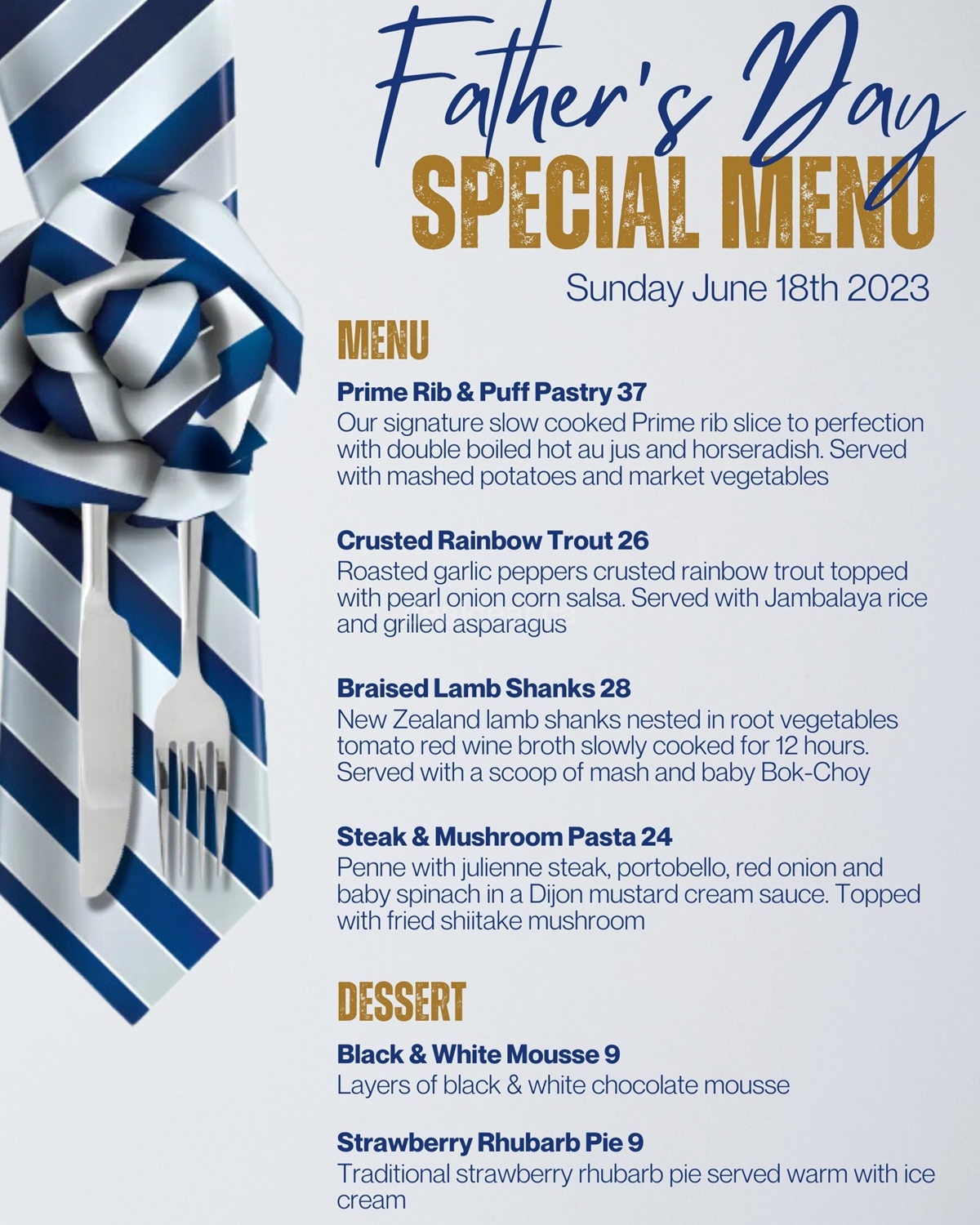 Treat Dad to a special meal at Portly Piper Oshawa for Father's Day photo 2