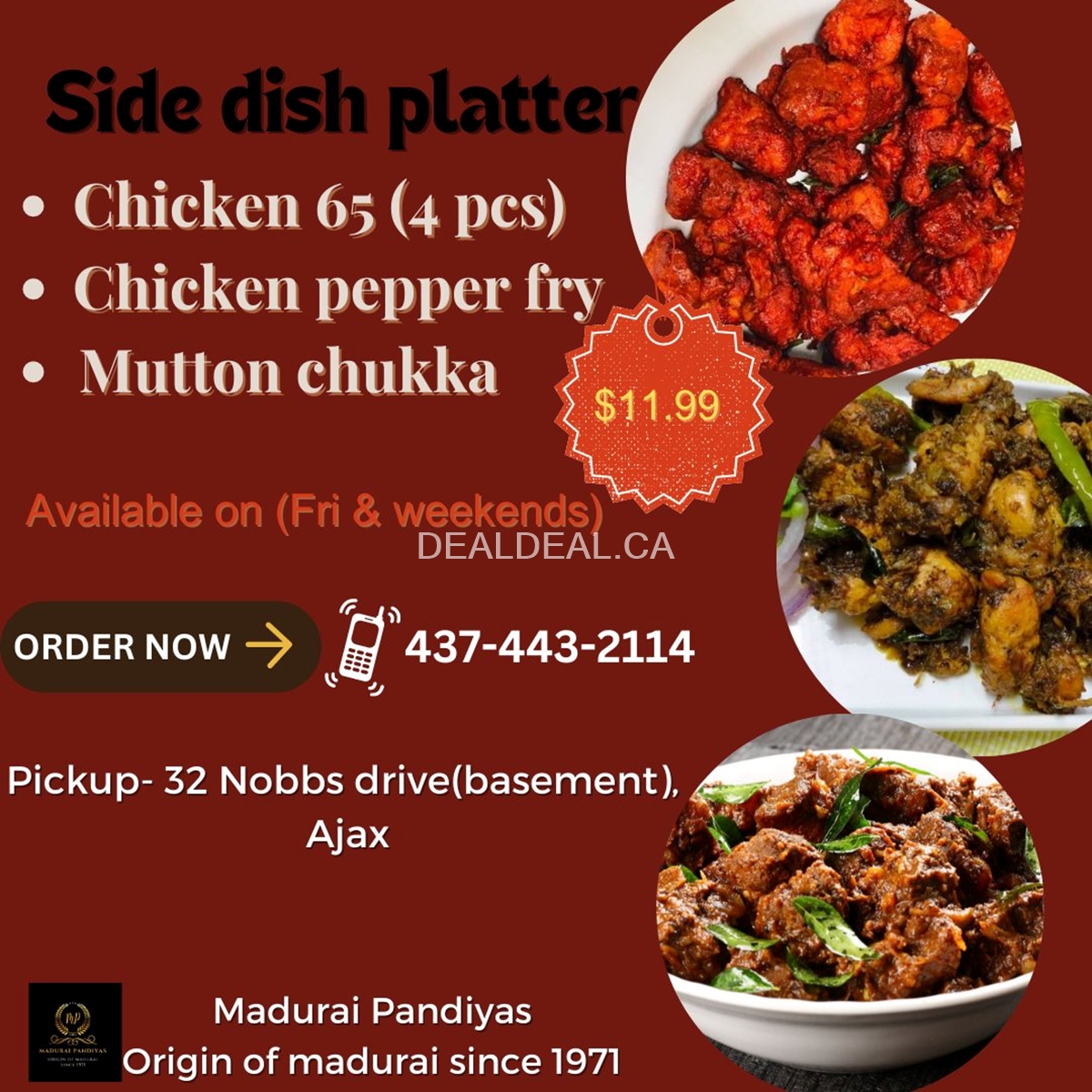 Madurai Pandiyas Scarbrough Menu photo 5