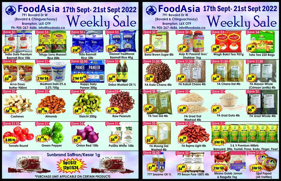 FOODASIA WEEKLY SALE !! photo 1