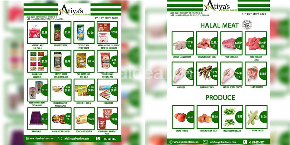 Weekly Flyer at Atiya's Fresh Farm photo 1