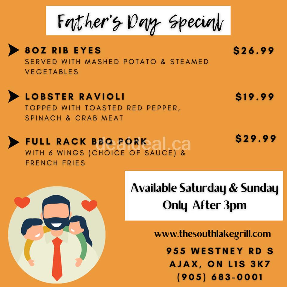 Father’s Day Special at The South Lake Grill photo 1