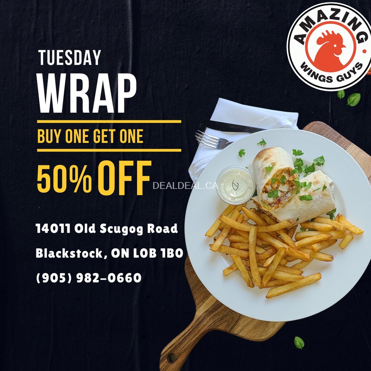 Check out the Amazing Wings Guys at Blackstock's Daily Specials photo 2