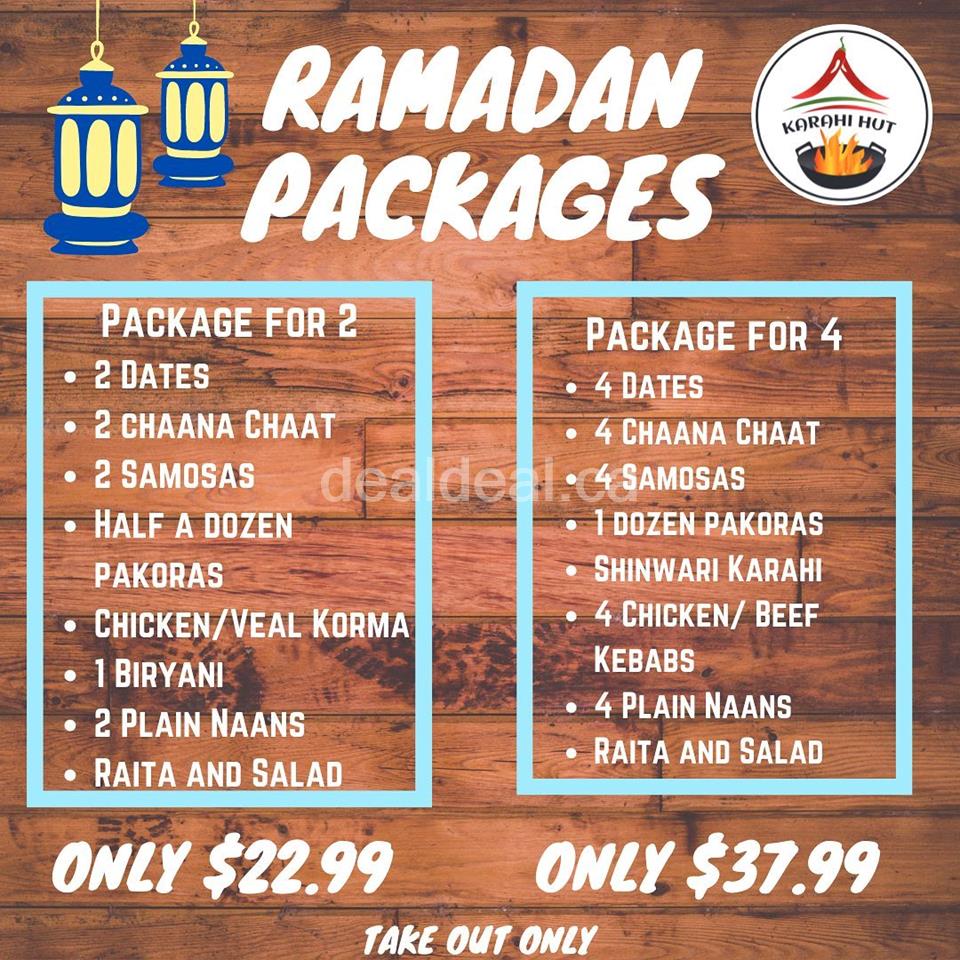 Ramadan Packages at Karahi Hut photo 1