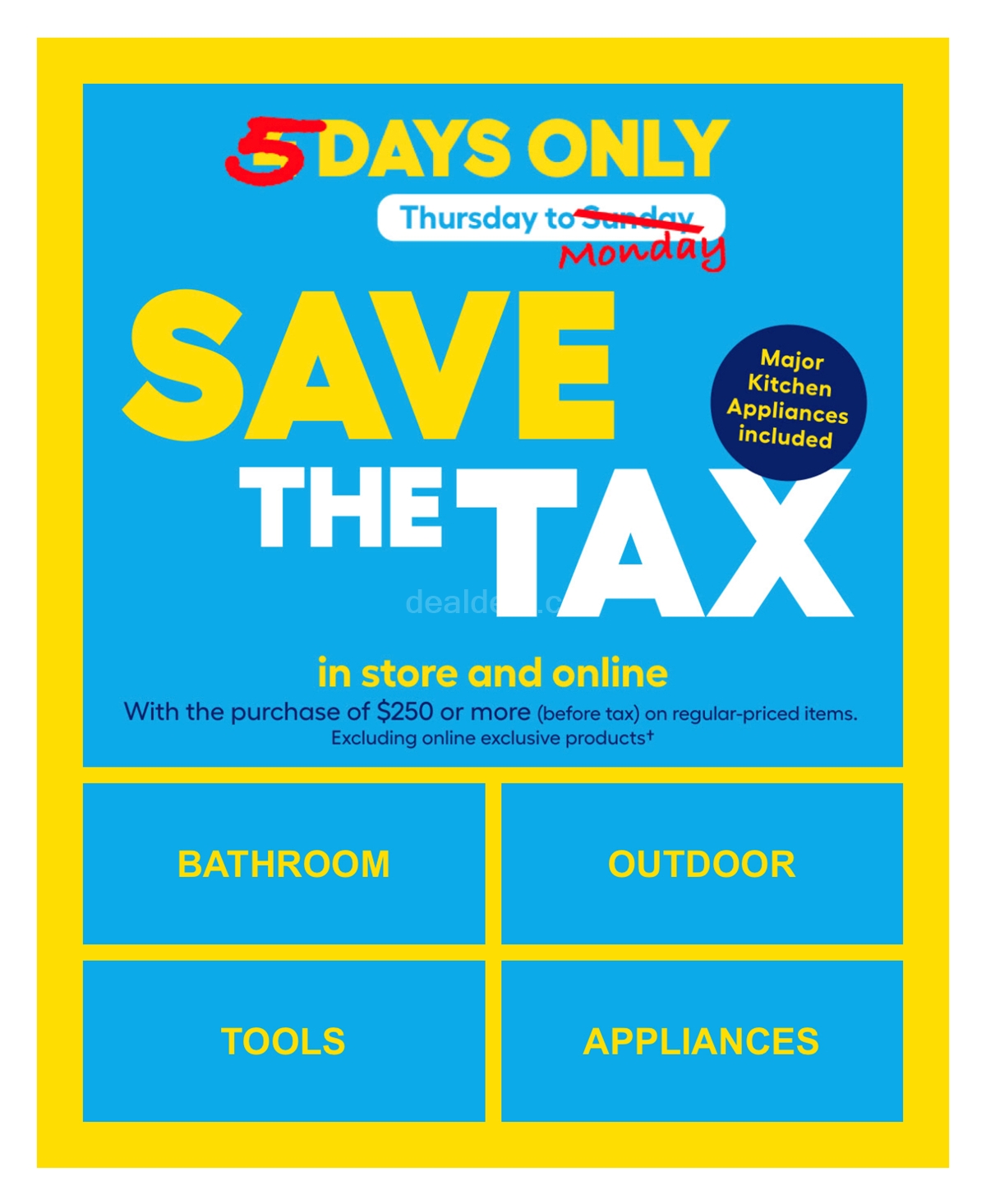 Extended - Save on Taxes at Lowe's Canada - 5 Days Only photo 1