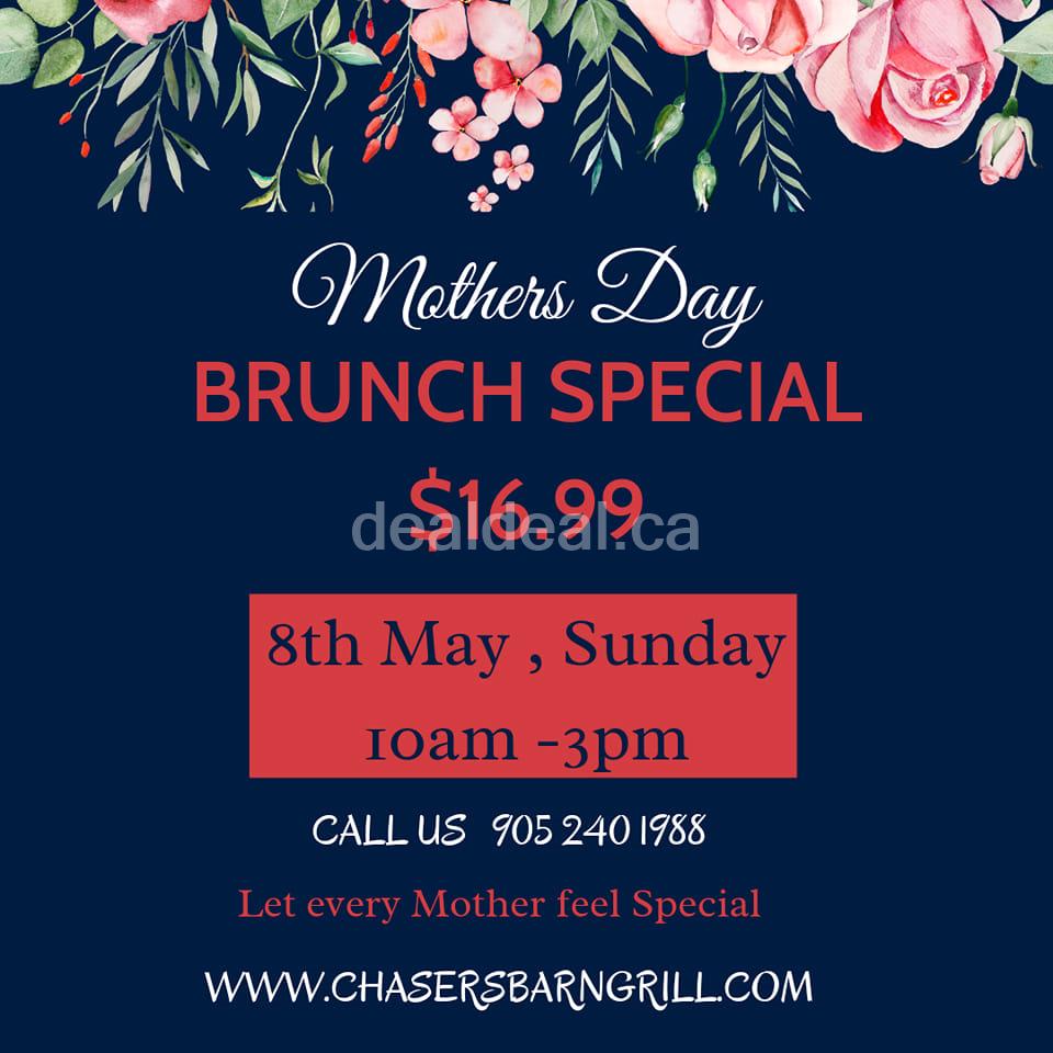 Enjoy Mother's Day Brunch at Chasers Bar and Grill photo 1