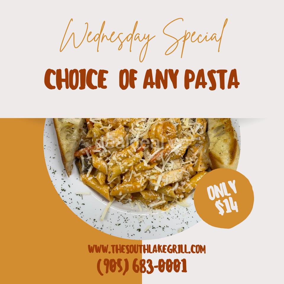 Pasta Wednesday at The Southlake Grill photo 1