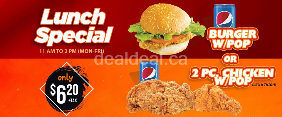 Lunch Special at Broast Chicken and Waffles photo 1