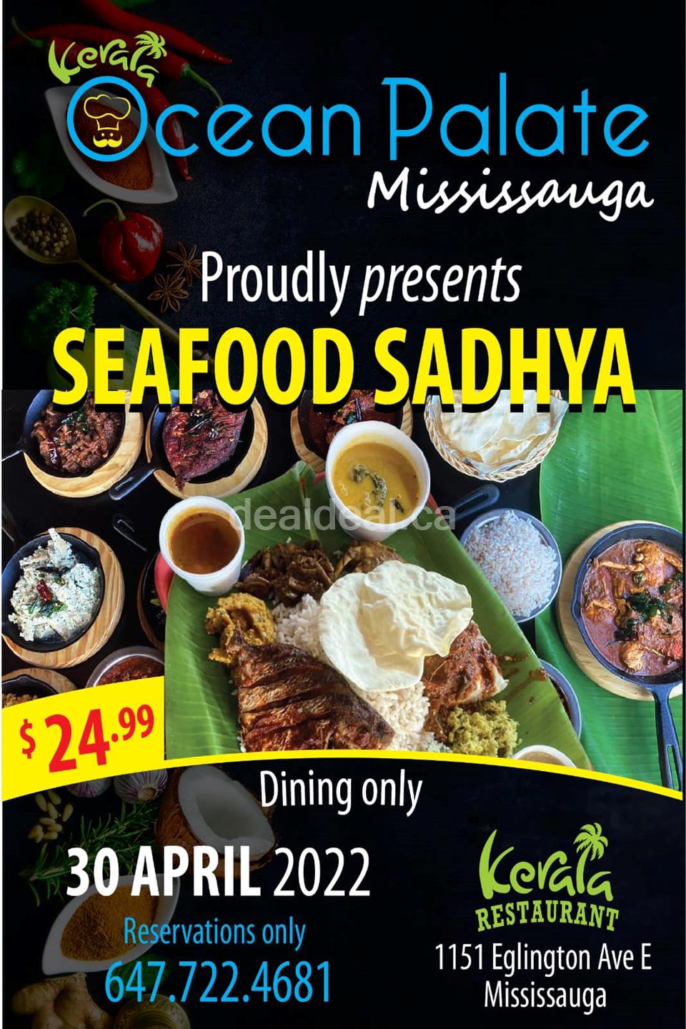 Seafood Sadhya at Ocean Palate photo 1