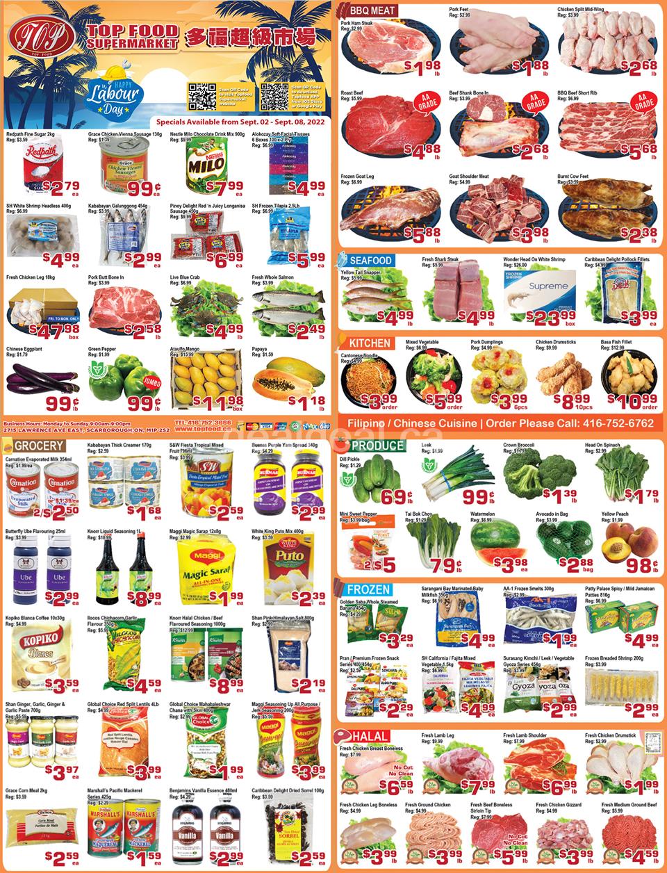 Top Food Supermarket's Weekly Specials from Sept 2 to Sept 8 photo 1