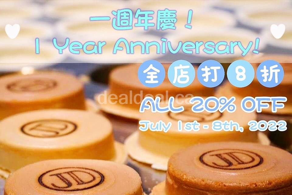 All 20% Off at JoDeen Cafe