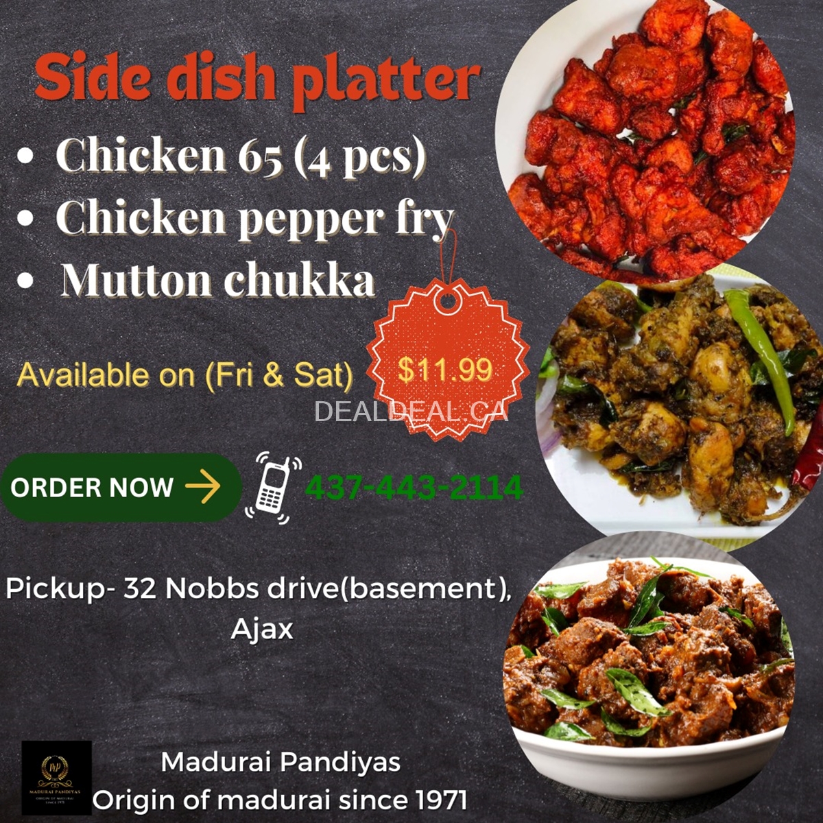 Madurai Pandiyas Scarbrough Menu photo 7