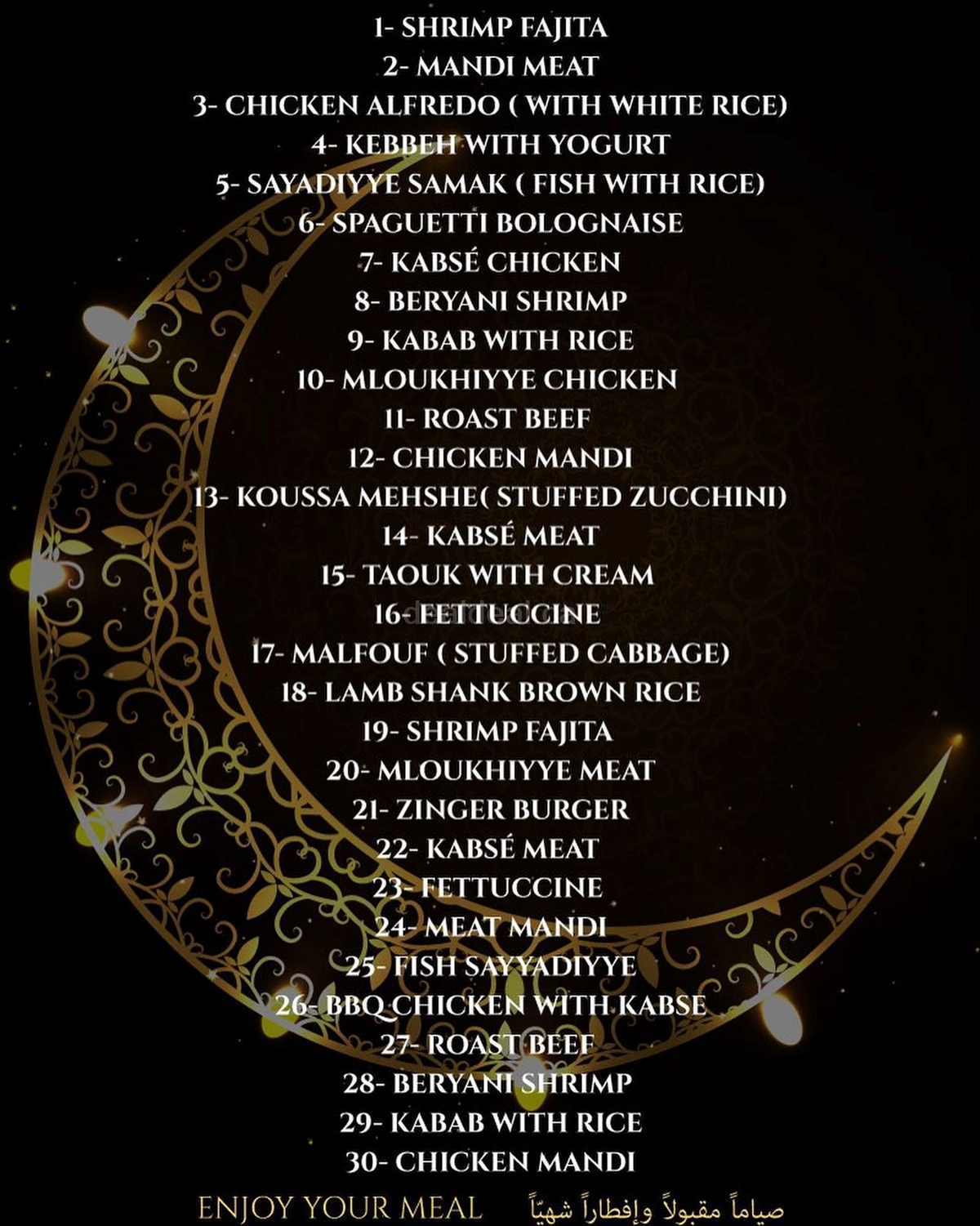 Iftar Menu at Subtown photo 2