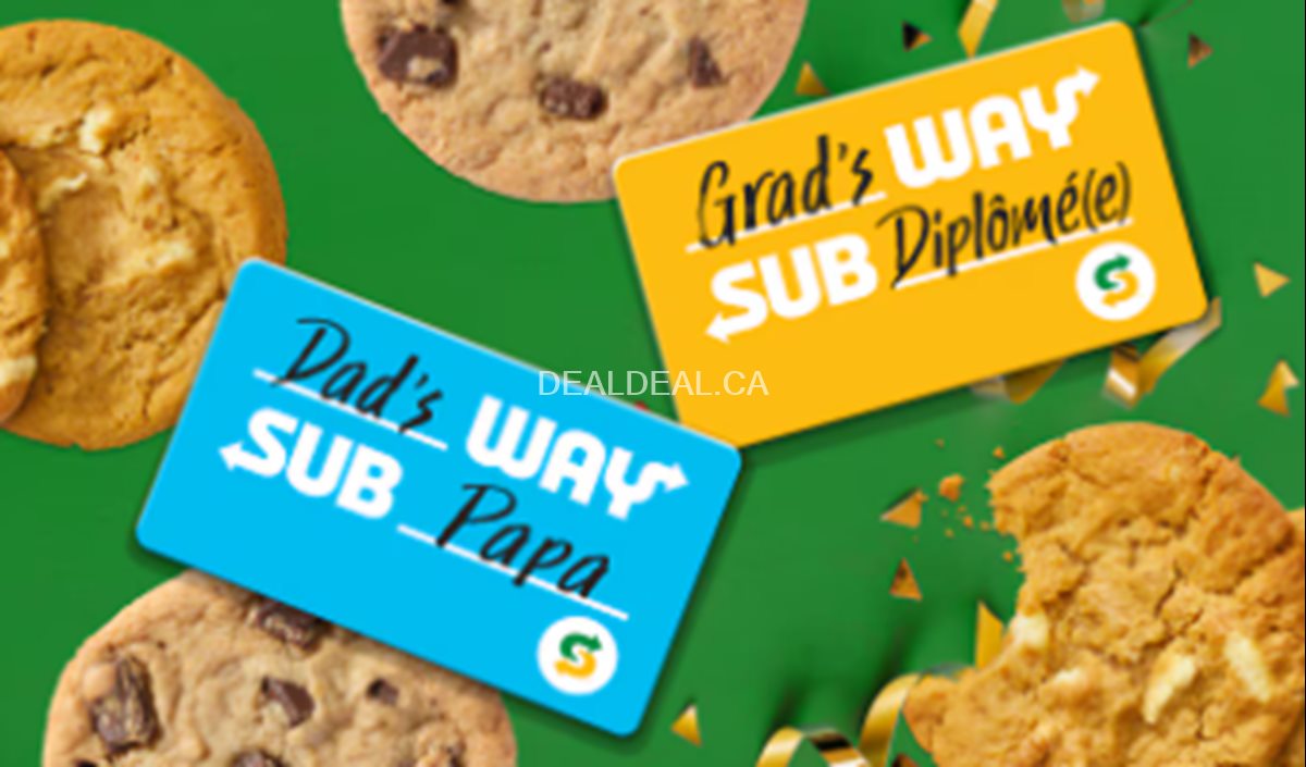 Get 6 cookies for free at Subway photo 1
