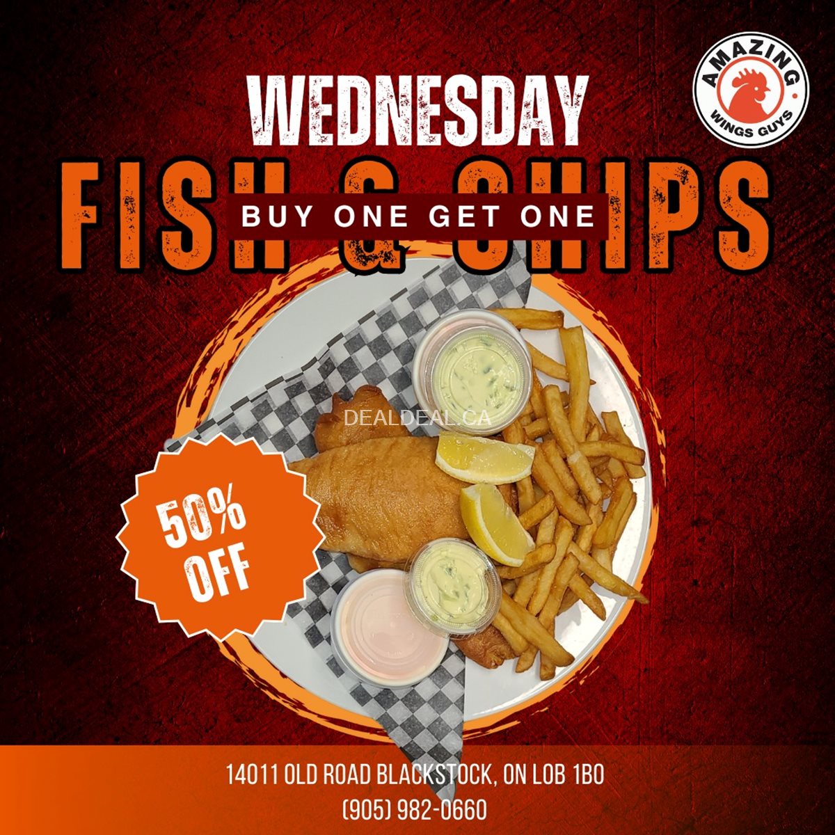 Check out the Amazing Wings Guys at Blackstock's Daily Specials photo 3