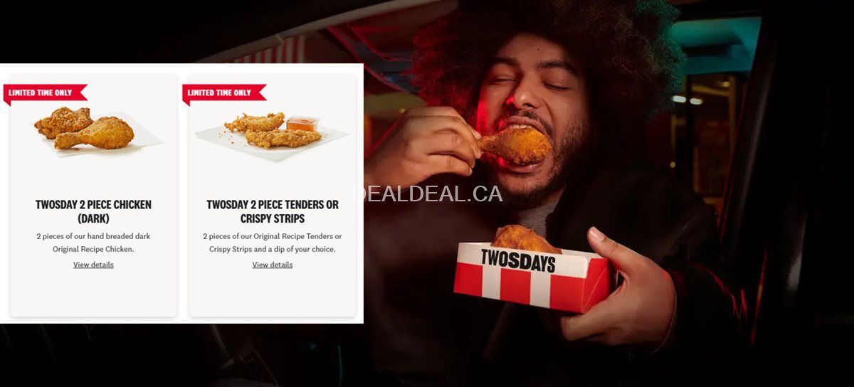 KFC Tuesday Deal is Back in Canada photo 1