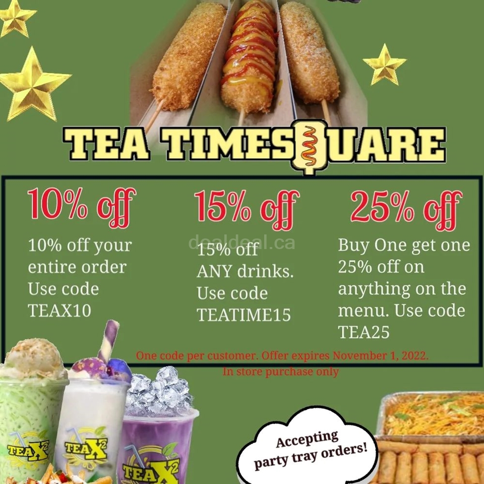 Special Offers at Tea Timesquare photo 1