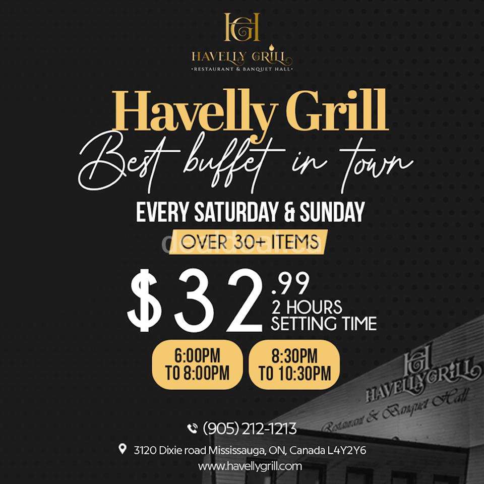 The buffet at Havelly Grill photo 1
