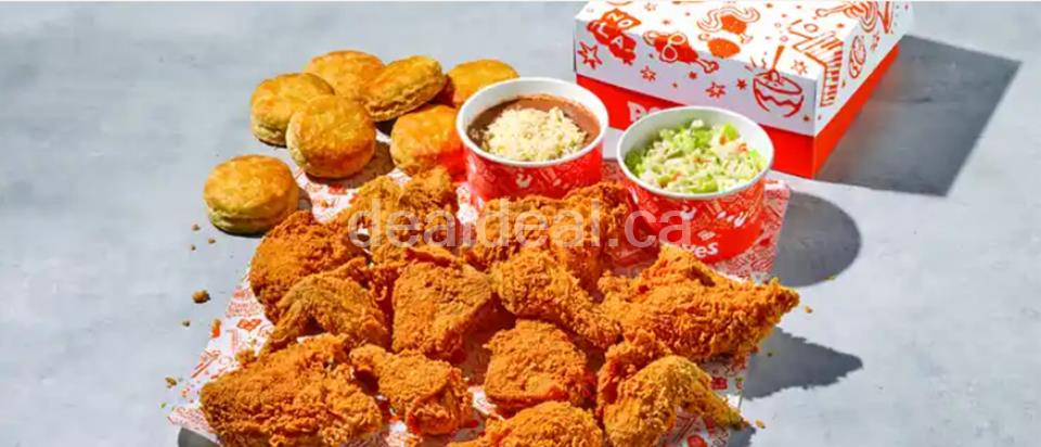 Get 14Pc Family Meal for $38 at Popeyes photo 1