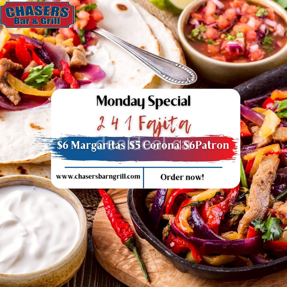 Monday Special at Chasers Bar and Grill photo 1