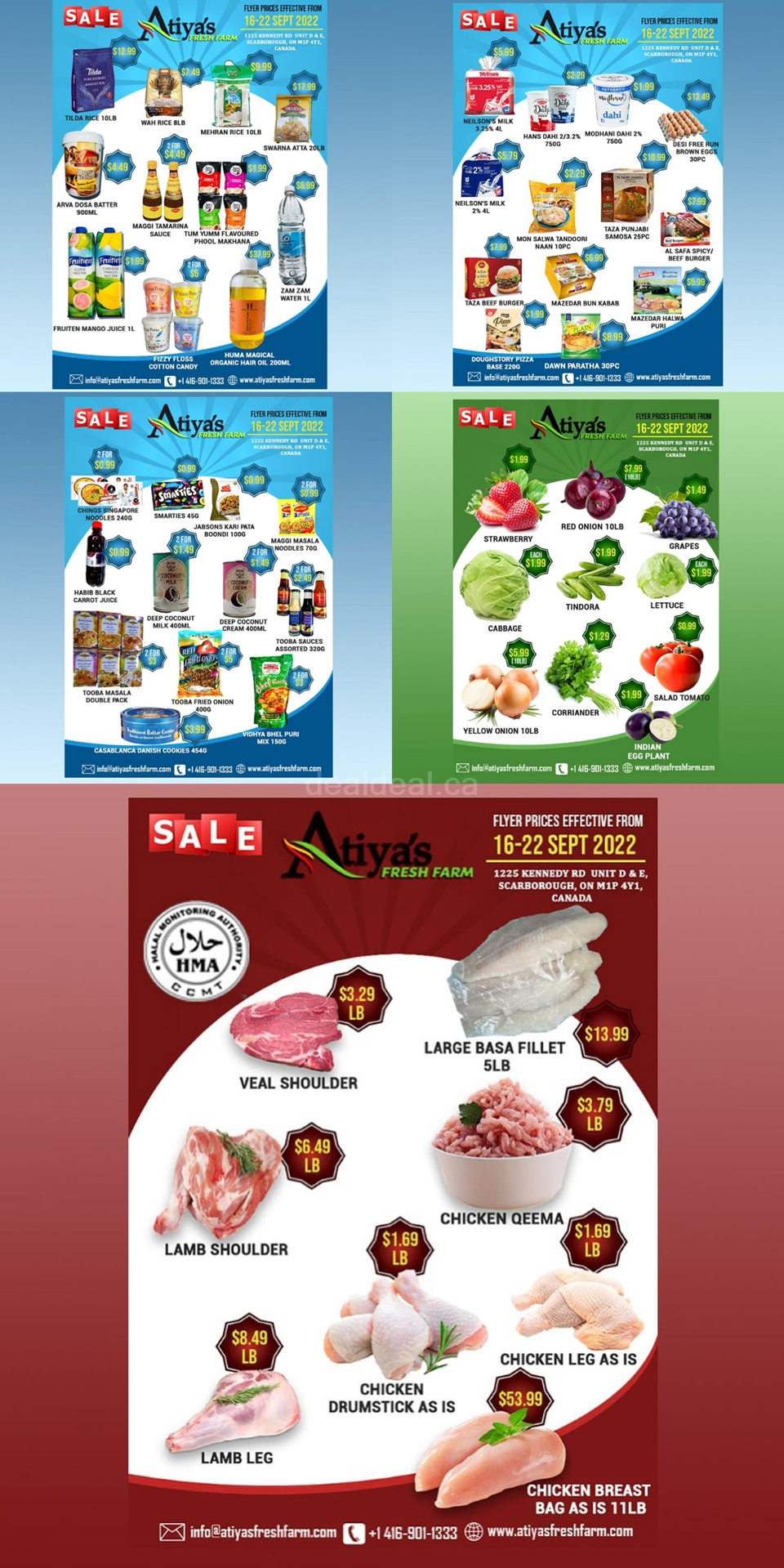 Atiya's Fresh Farm's Weekly Flyer from Sept 16 - Sept 22 photo 1