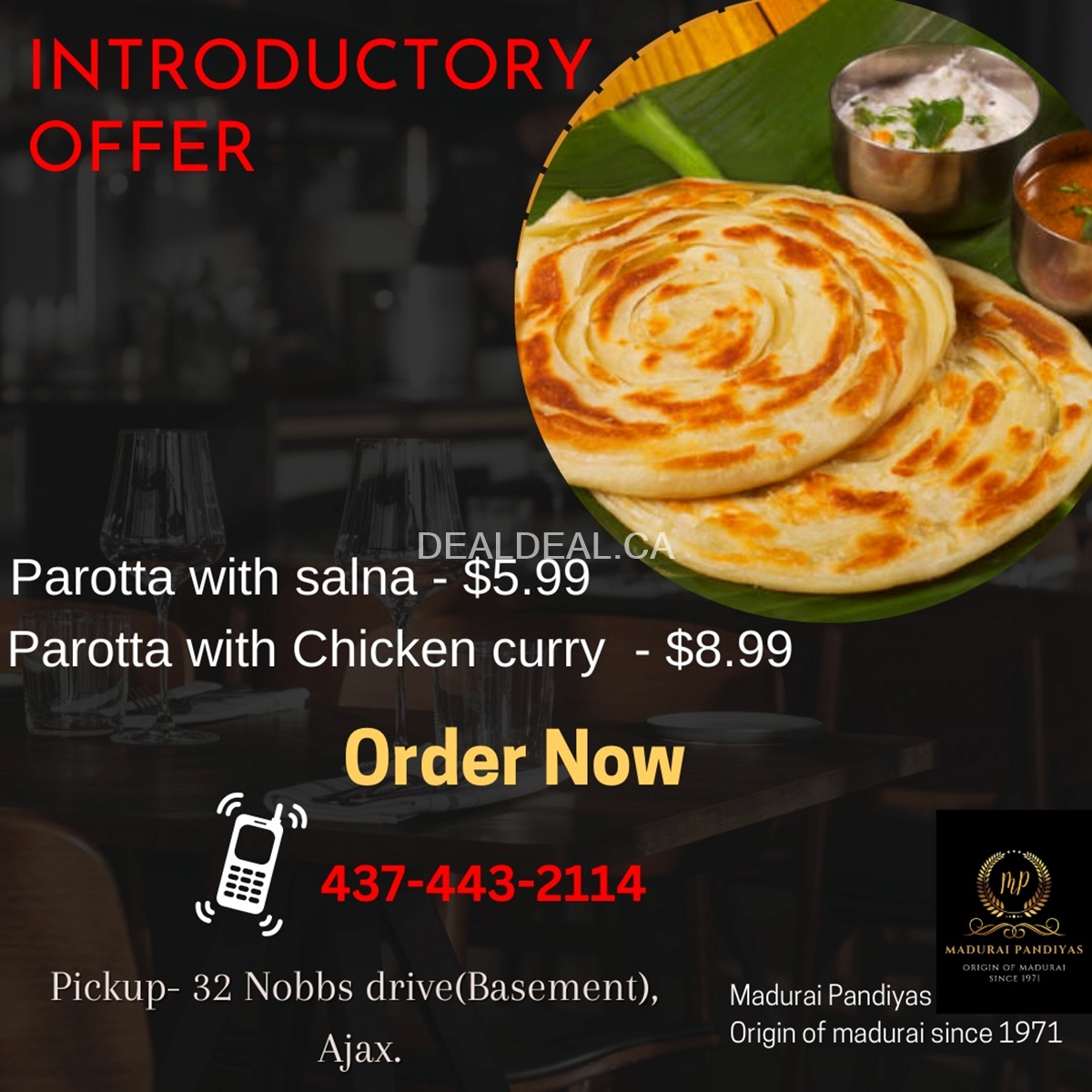 Madurai Pandiyas Scarbrough Menu photo 4