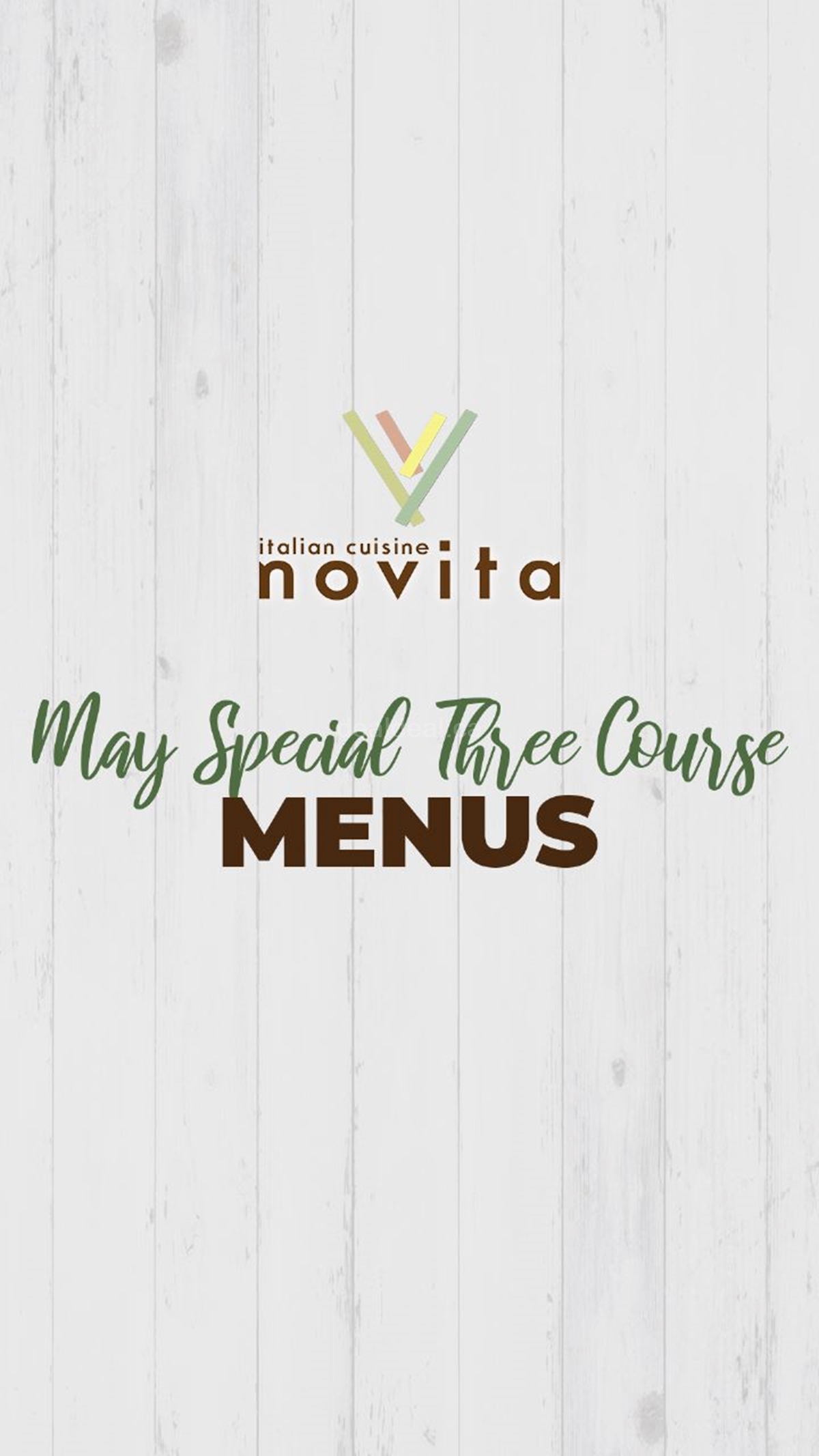 May Special Three Course Lunch and Dinner Menu at Novita Italian Cuisine photo 1