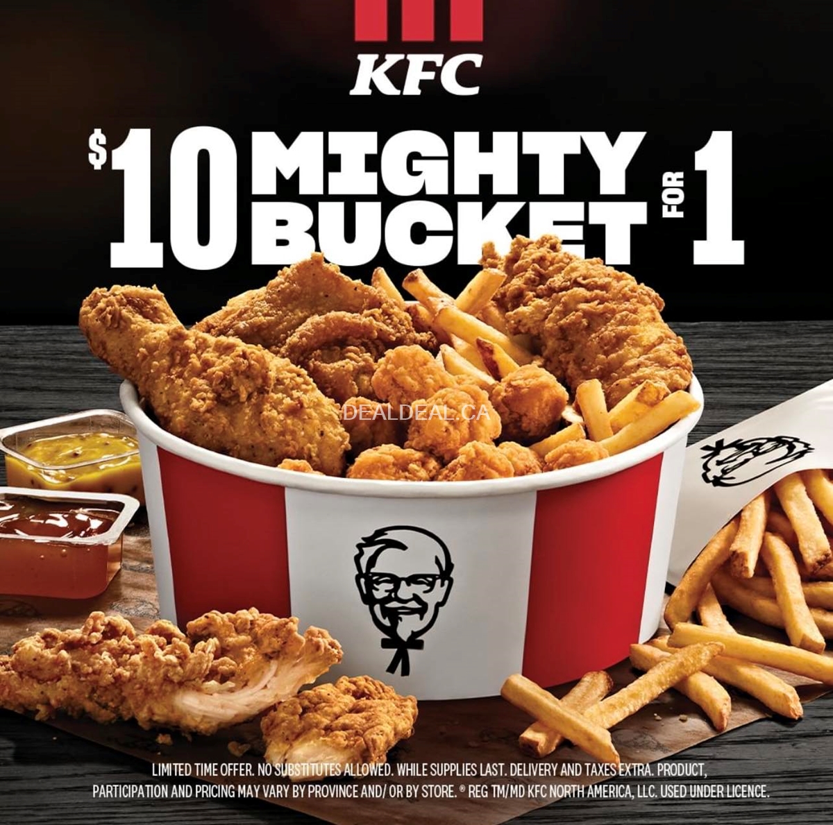 $10 Mighty Bucket for one at KFC Canada photo 1