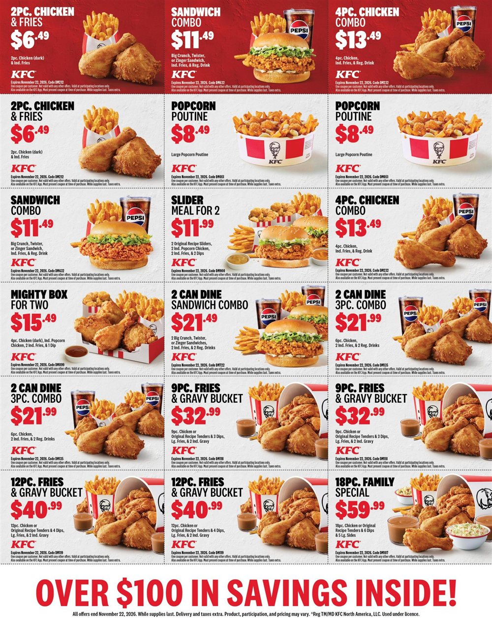 KFC Newfoundland Coupons: Until November 22, 2026 photo 2