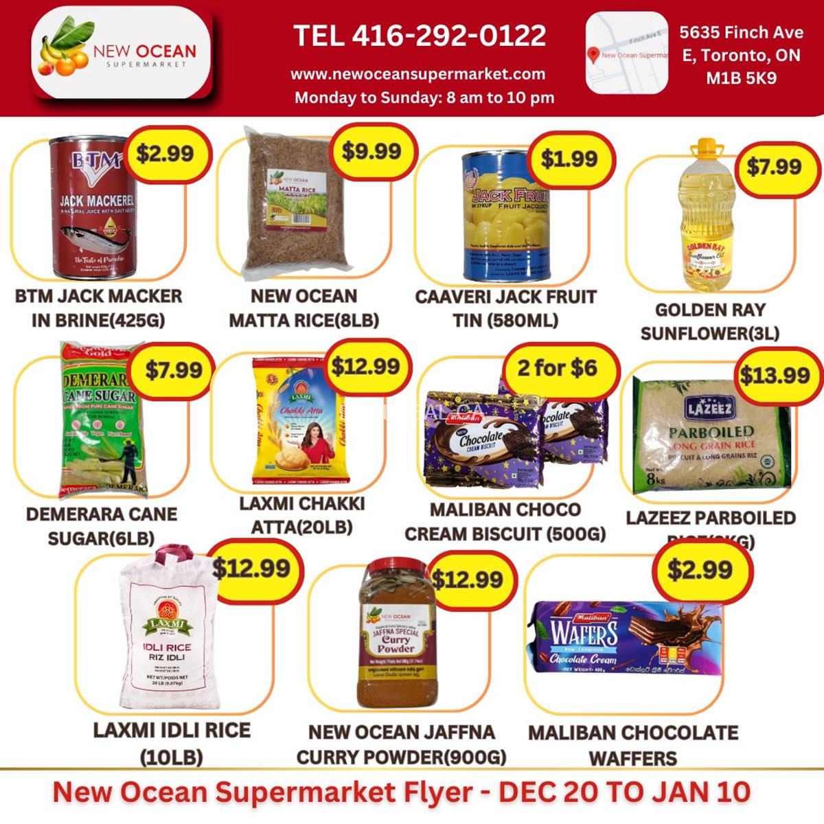 Biweekly Deals at New Ocean Supermarket: Save Big Dec 20 – Jan 10, 2025 photo 2