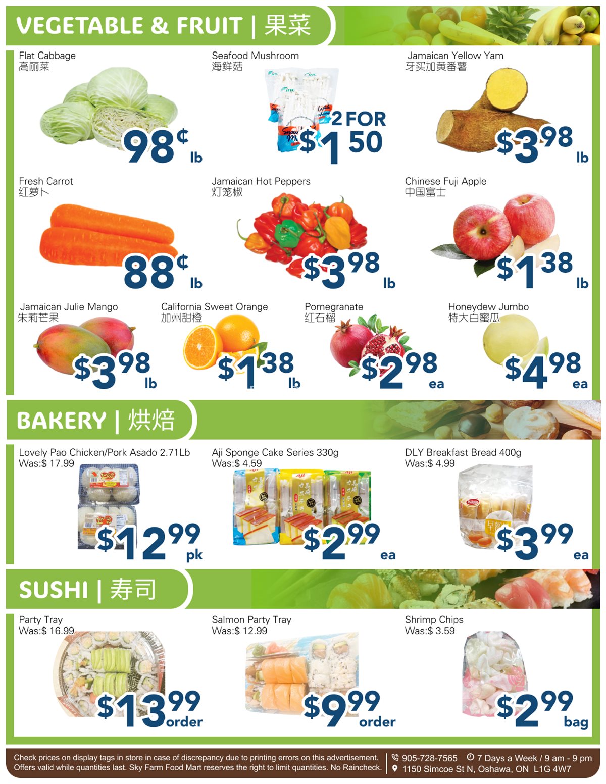 SkyFarm Food Mart Oshawa Weekly Flyer | Apr 11-17, 2025 photo 4