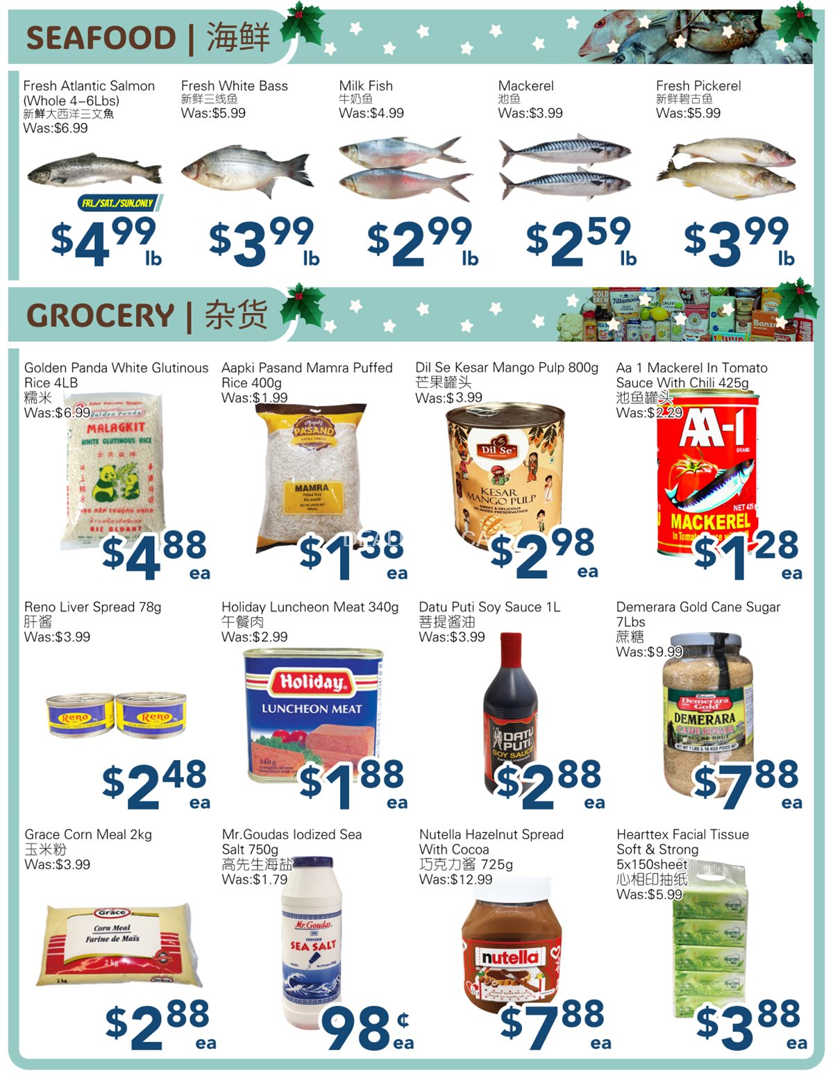 SkyFarm Food Mart Oshawa Weekly Flyer | Jan 03- Jan 09, 2025 photo 2