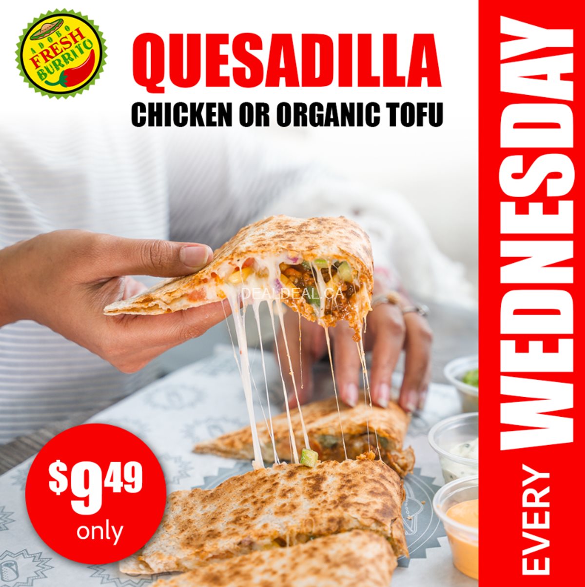 Daily deals at Fresh Burrito photo 3