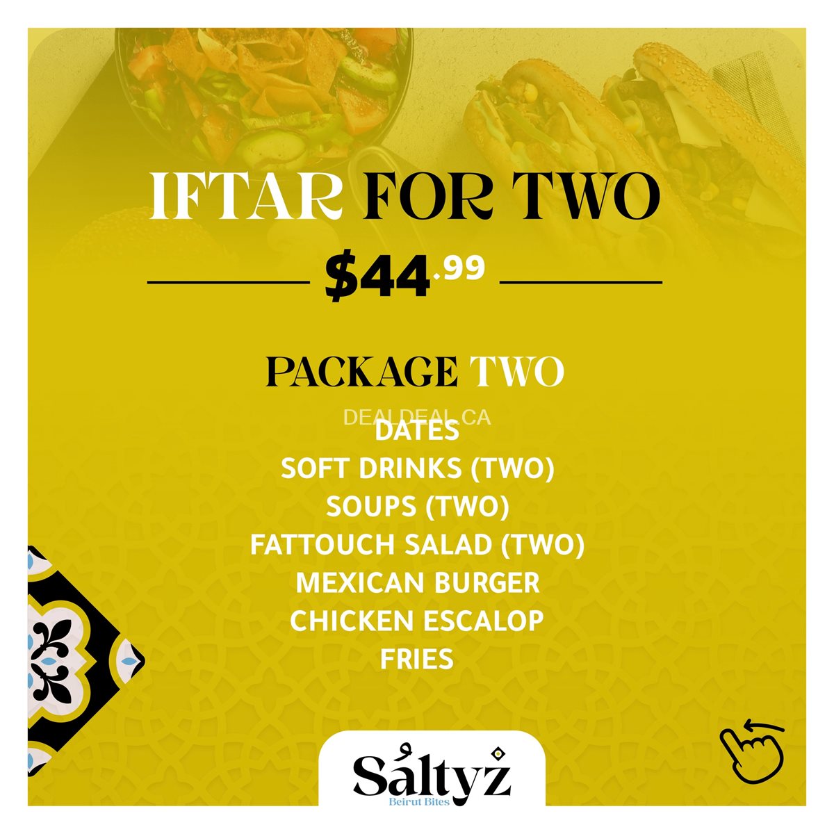 Ramadan Iftar Packages at Saltyz Grill photo 2