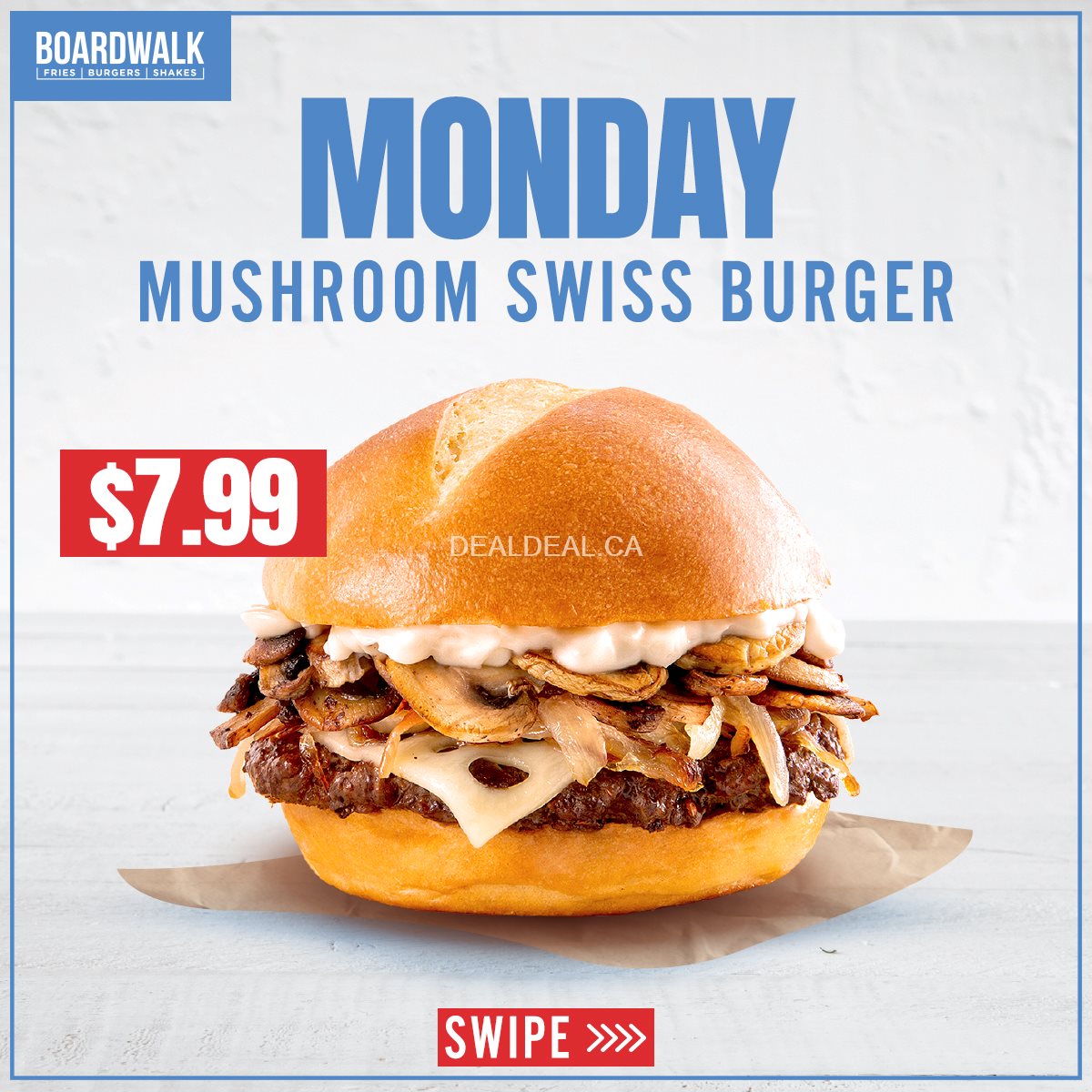 Daily Burger Deals starting at just $7.49 at Boardwalk Fries Burgers Shakes photo 2