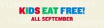 Kids Eat Free all September at Boston Pizza