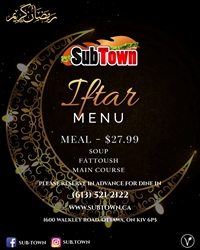 Iftar Menu at Subtown photo 1