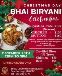 Christmas family platter (Sawan)