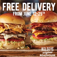 Get Free Delivery from kelseys