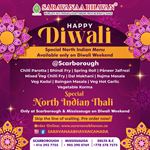 Exclusive North Indian flavors available only on the Diwali weekend at Saravanaa Bhavan Canada